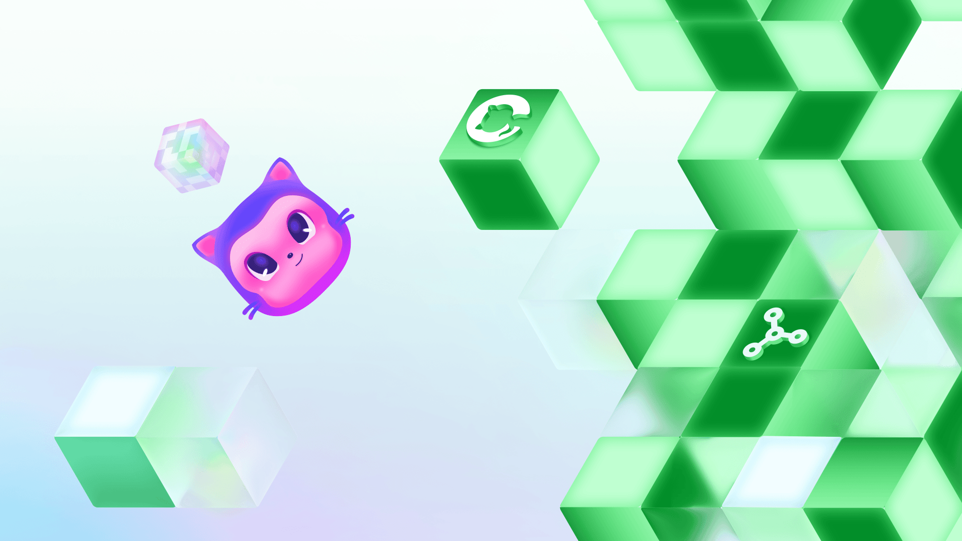 A graphic representing GitHub's accessibility program, possibly with diverse users and code elements.