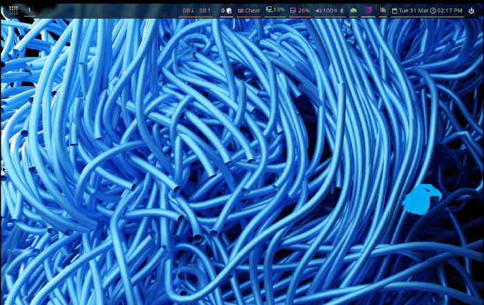 Vibrant Hyprland desktop showcasing tiled windows, smooth animations, and rounded corners on Wayland
