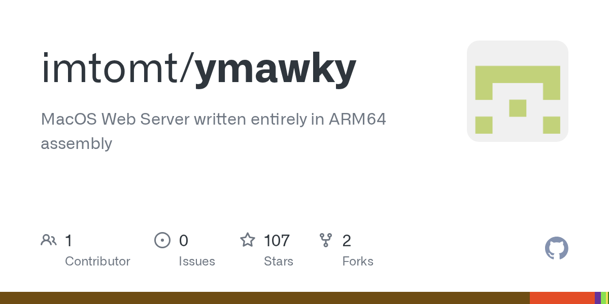 Screenshot of ymawky server logs or source code.