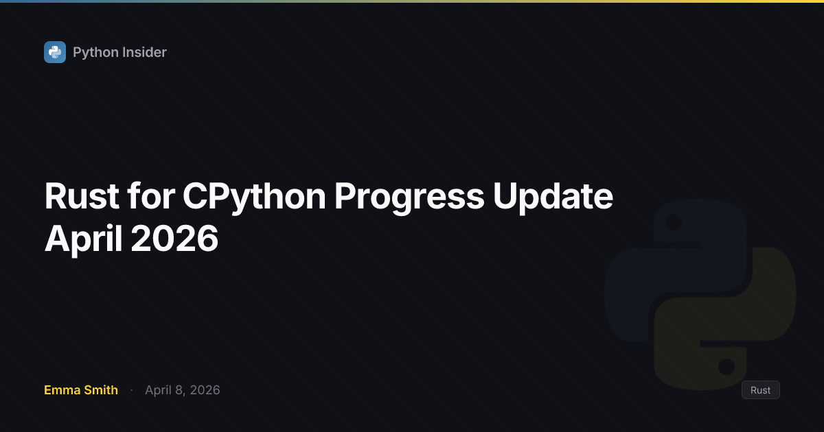 CPython CI dashboard showing green builds with Rust integration across platforms