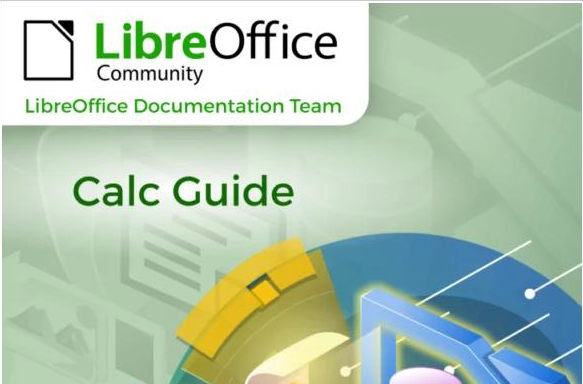 Screenshot of LibreOffice Calc 26.2 with the new user guide displayed in a browser window alongside the application interface