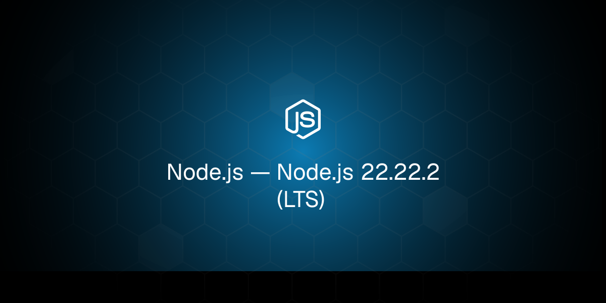 Node.js logo with a shield icon overlay, symbolizing security.