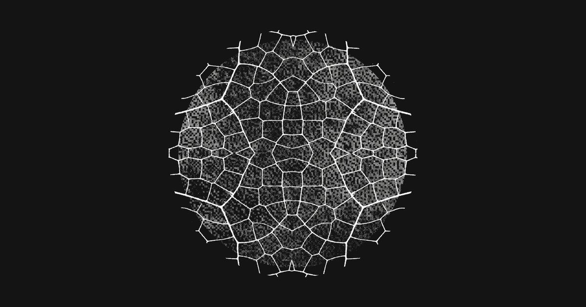 Abstract depiction of AI analyzing lines of code, with red alerts indicating vulnerabilities.