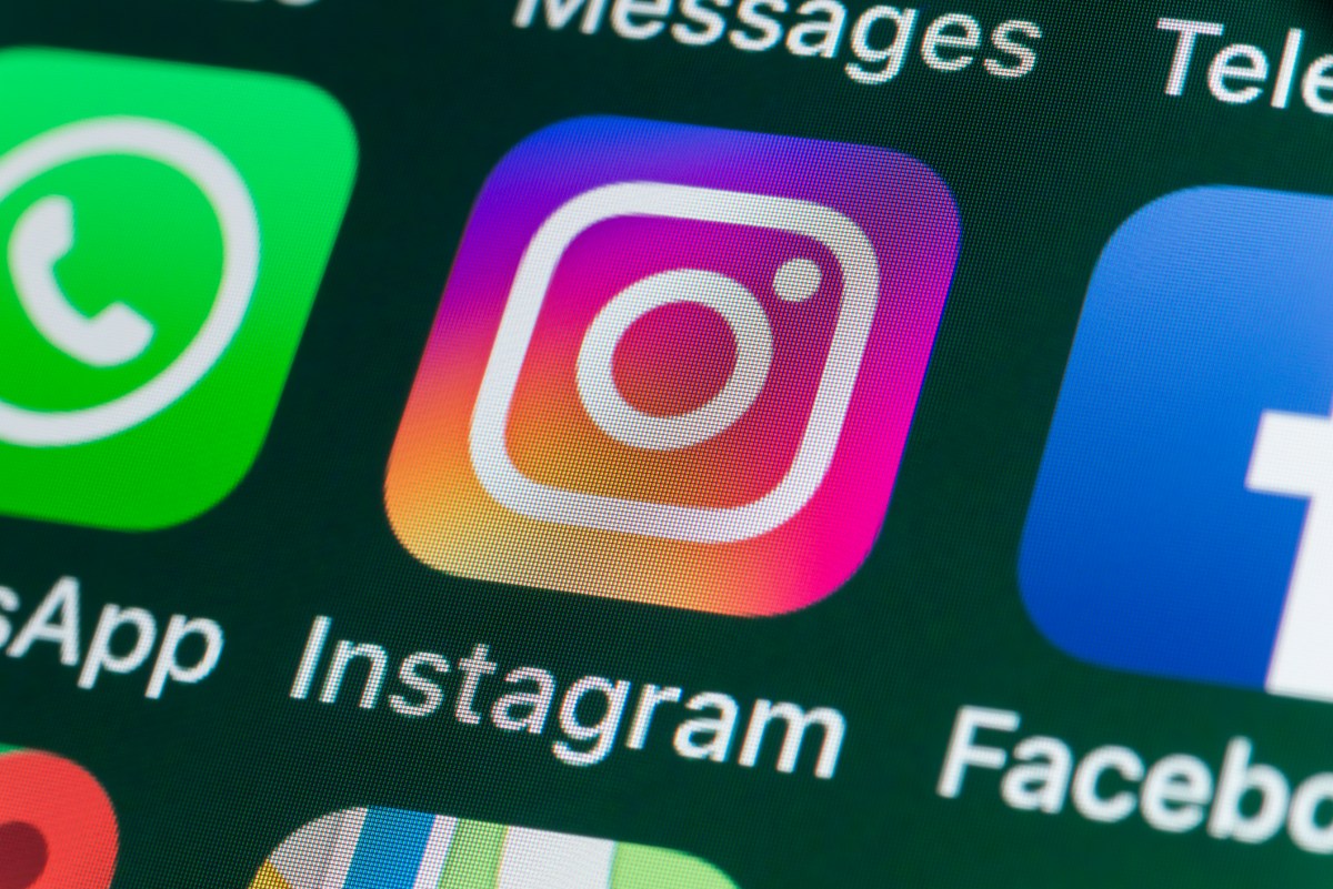 Instagram app screen showing blurred restricted content for teen accounts